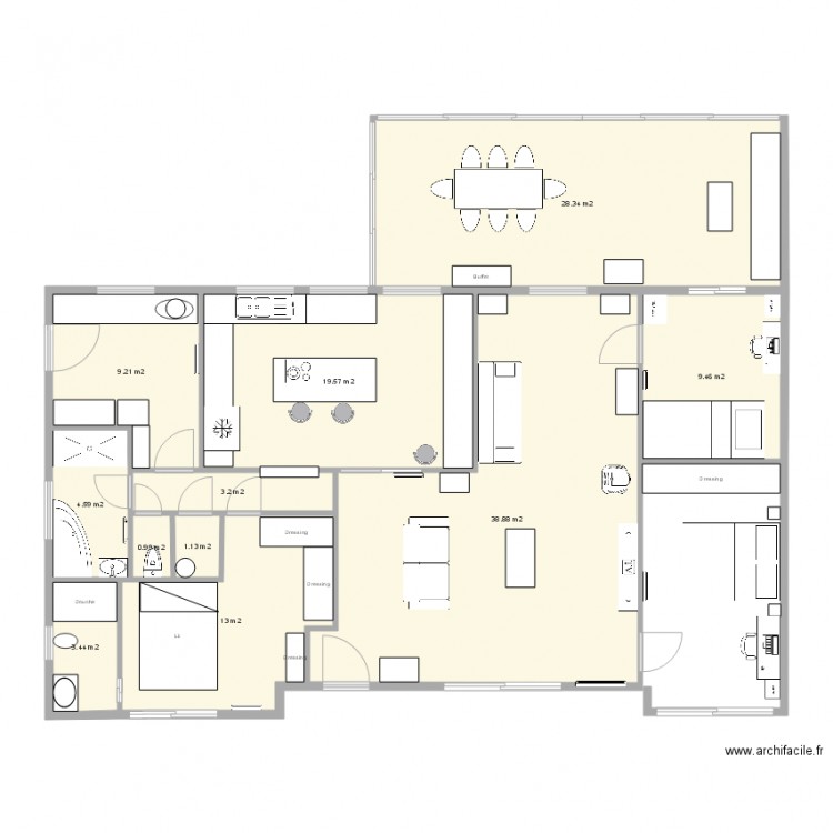 maison Tresses avril 2016. Plan de 0 pièce et 0 m2