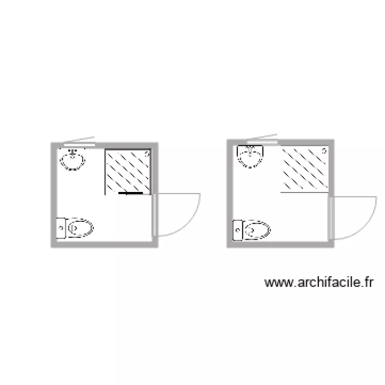 Desbourbe plan sdb. Plan de 