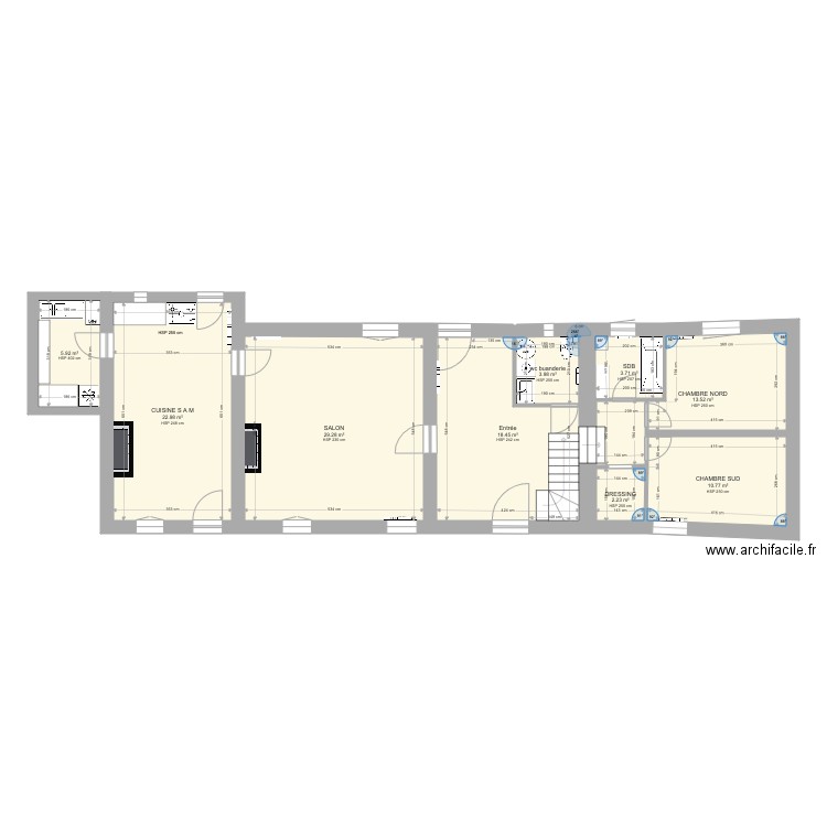 la borde cuisine. Plan de 0 pièce et 0 m2