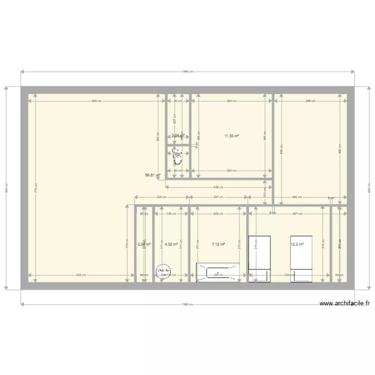 plan 100 m2 1. Plan de 