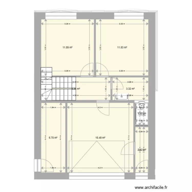 chennevieres. Plan de 