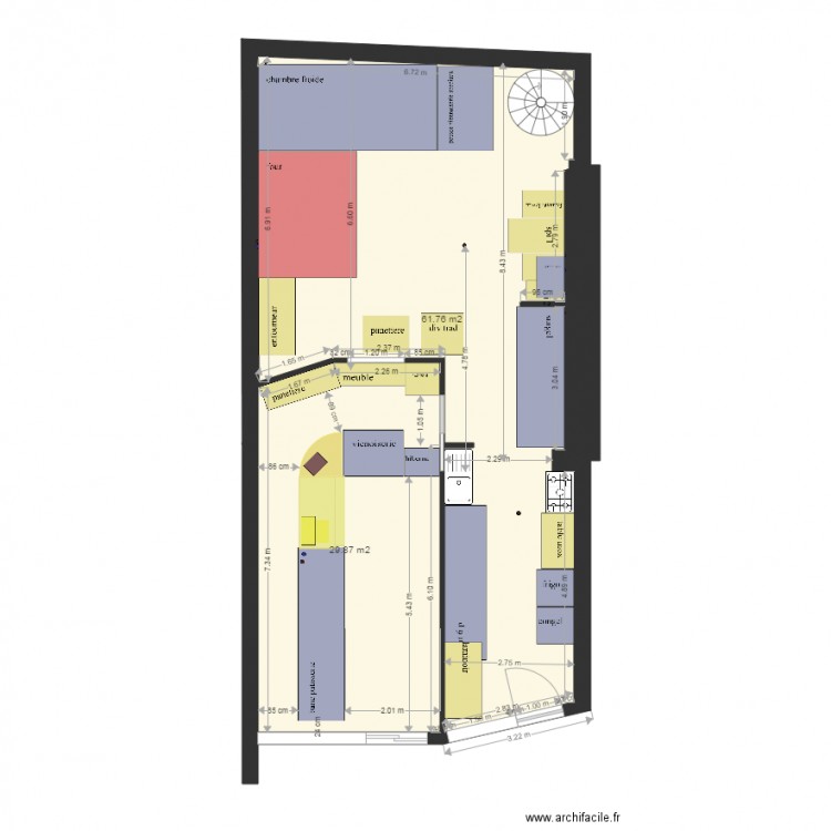 garlan 50 urba. Plan de 0 pièce et 0 m2