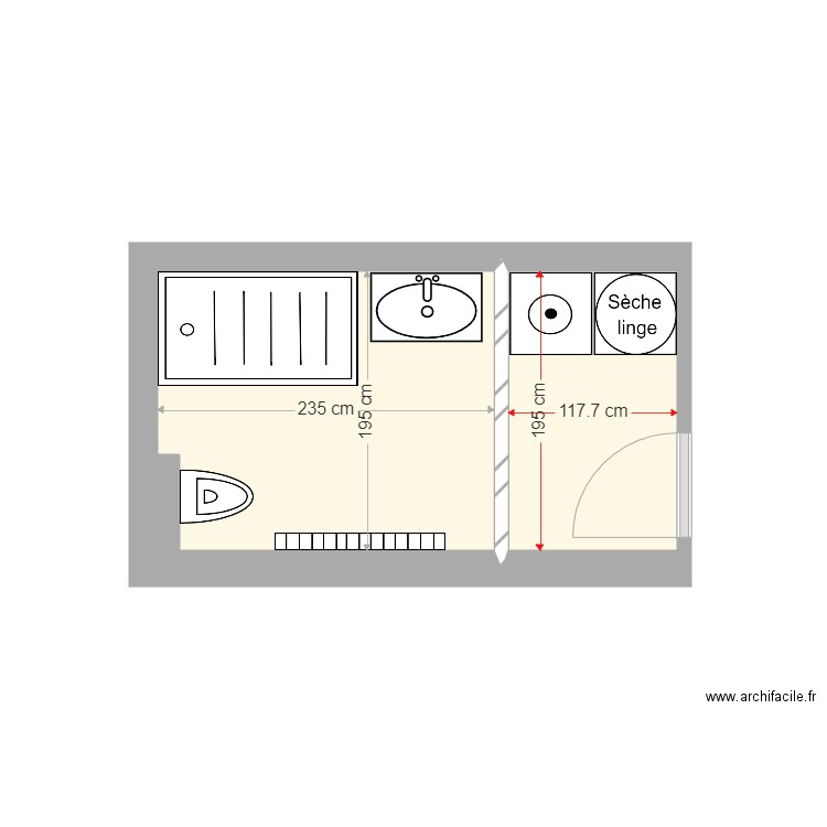 SDB Cem Karabal. Plan de 0 pièce et 0 m2