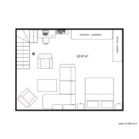 Etage  Chalet 33 m2 test 2