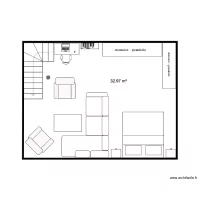 Etage  Chalet 33 m2 test 2