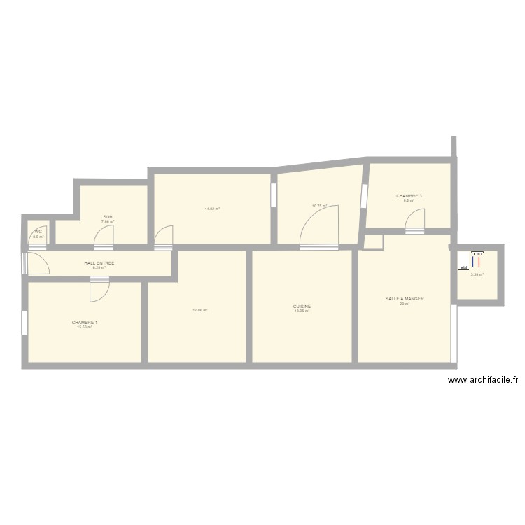 Plan lissens 3. Plan de 0 pièce et 0 m2