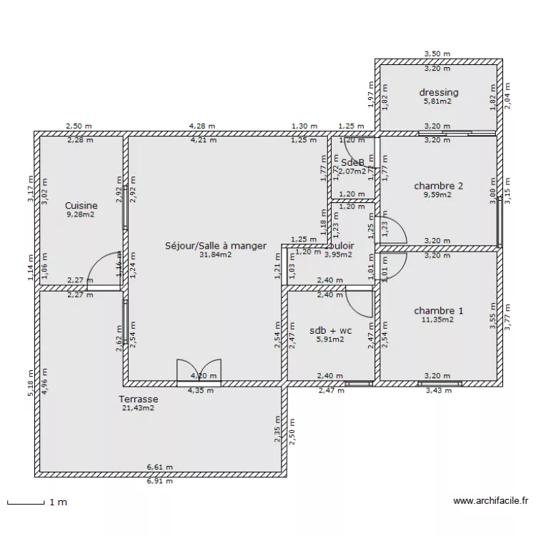 PLAN F2 F4. Plan de PLAN F2 F4. Plan de