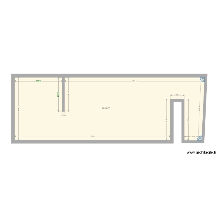 Séjour Gornac 0110. Plan de 0 pièce et 0 m2