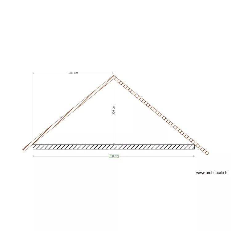 Lavrac charpente 2. Plan de Lavrac charpente 2. Plan de