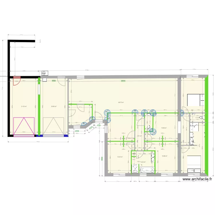 plan g&eacute;n&eacute;ral 2. Plan de 