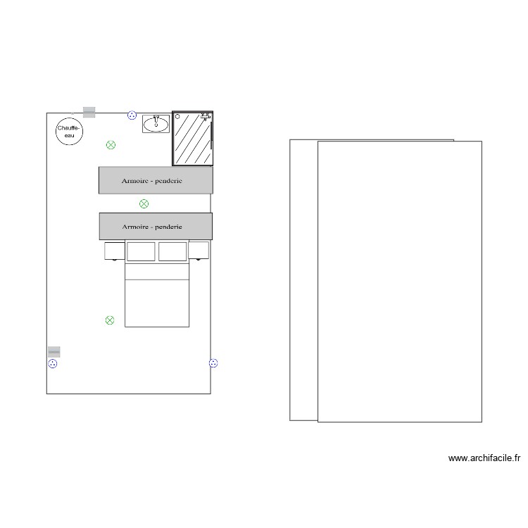 salle de bain. Plan de 0 pièce et 0 m2 salle de bain. Plan de 0 pièce et 0 m2