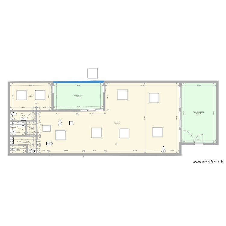 BONNAC 2 PLAN BUREAU JUILLET 03. Plan de 0 pièce et 0 m2