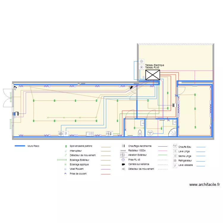 Plan Electrique 2. Plan de 