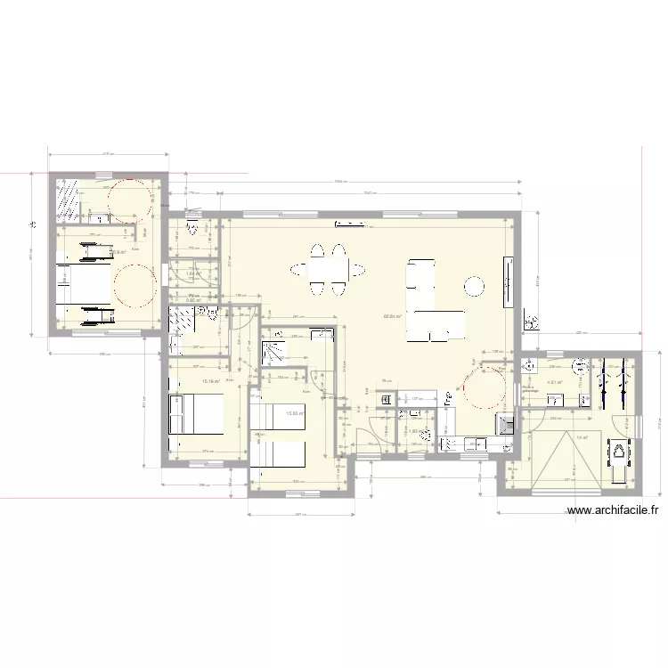 Cachemire3104WCEntr&eacute;ev7. Plan de 