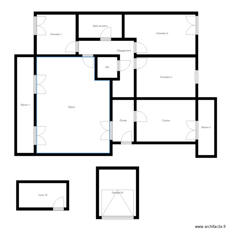 E190080. Plan de 0 pièce et 0 m2