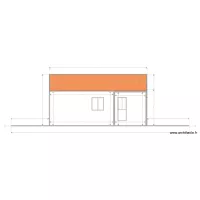 garage fa&ccedil;ade  arriere  