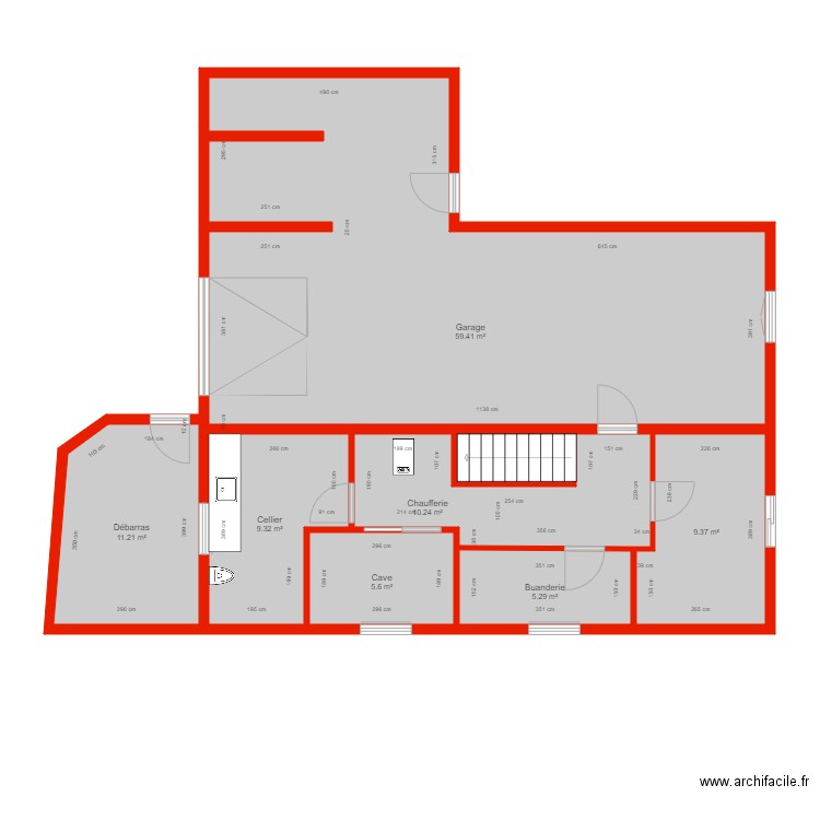 BI 4655 SOUS SOL. Plan de 0 pièce et 0 m2