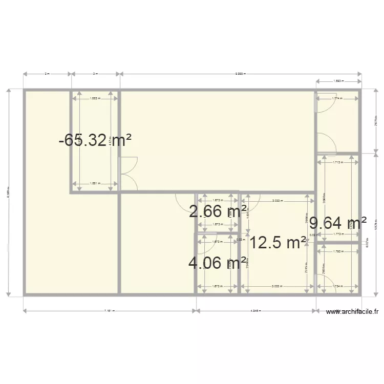 3 PIECES X 2. Plan de 