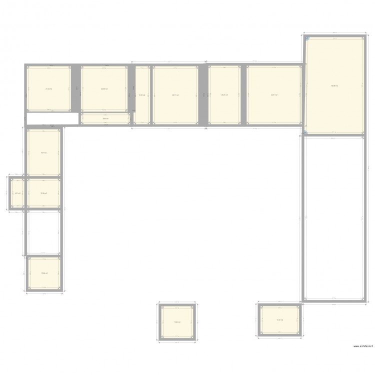 la bechade rouffignac. Plan de 0 pièce et 0 m2