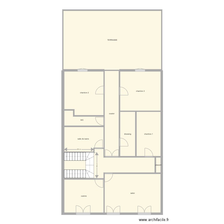 Vigneronne 1900. Plan de 0 pièce et 0 m2