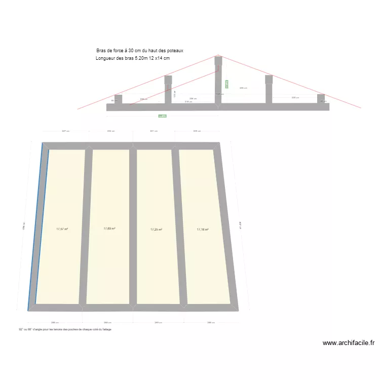 Ferme Rosy . Plan de 