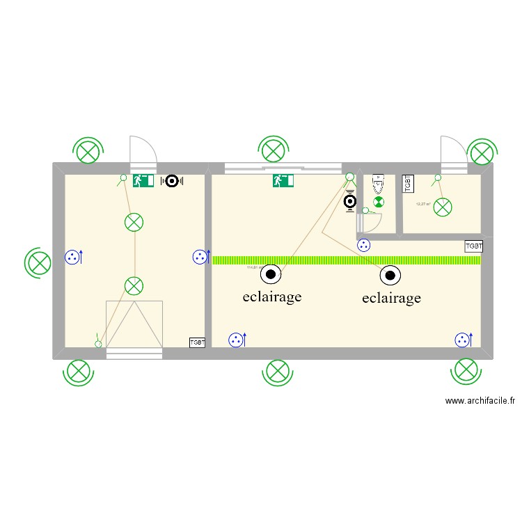 plan rdc manu 2023. Plan de 0 pièce et 0 m2