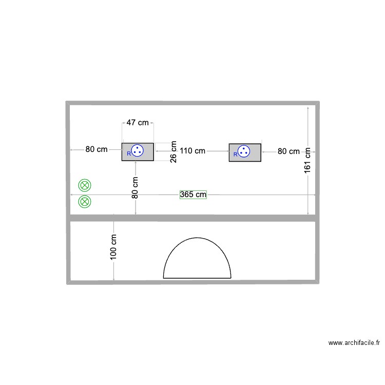 PLAN MUR 2.2 110. Plan de 0 pièce et 0 m2