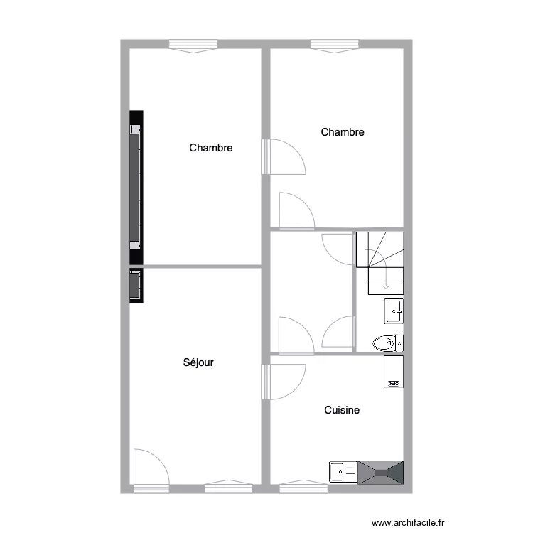 Kazazianexistant. Plan de 