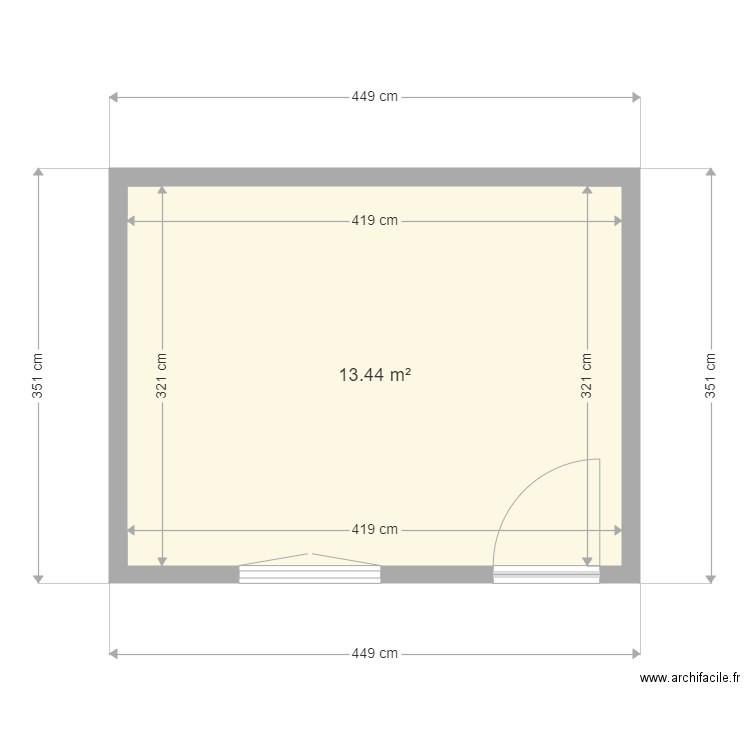 Chalet Jean Philippe. Plan de 0 pièce et 0 m2