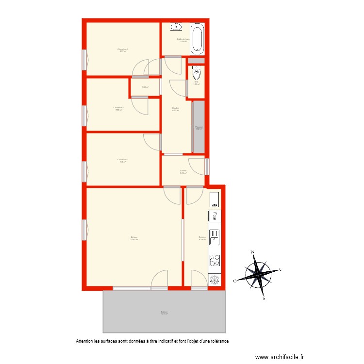 BI 4766 non Côté. Plan de 0 pièce et 0 m2