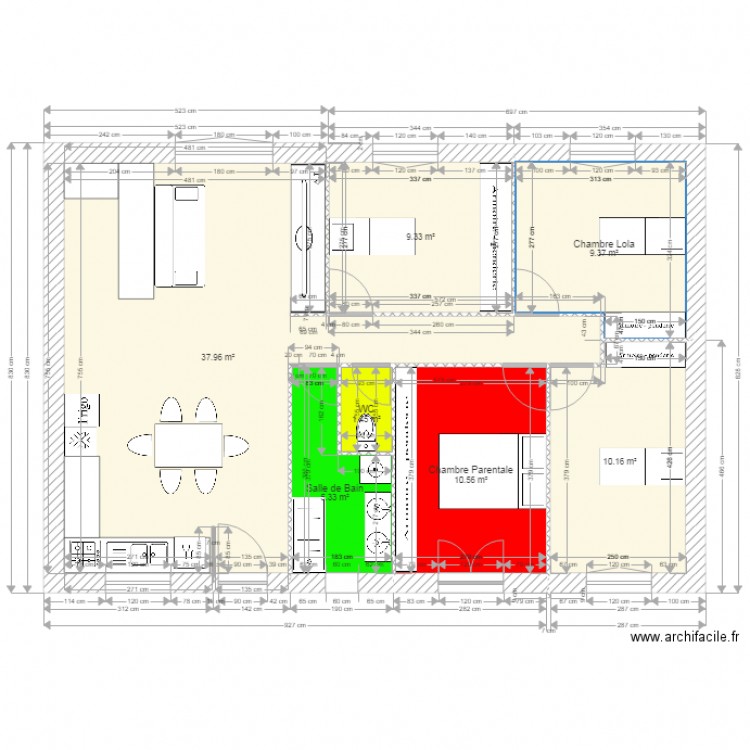 Maison Projet 2018 PlanMorn 002. Plan de 0 pièce et 0 m2