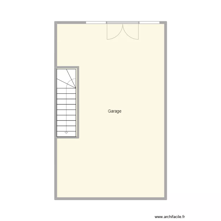 chauvin2 sous sol. Plan de 