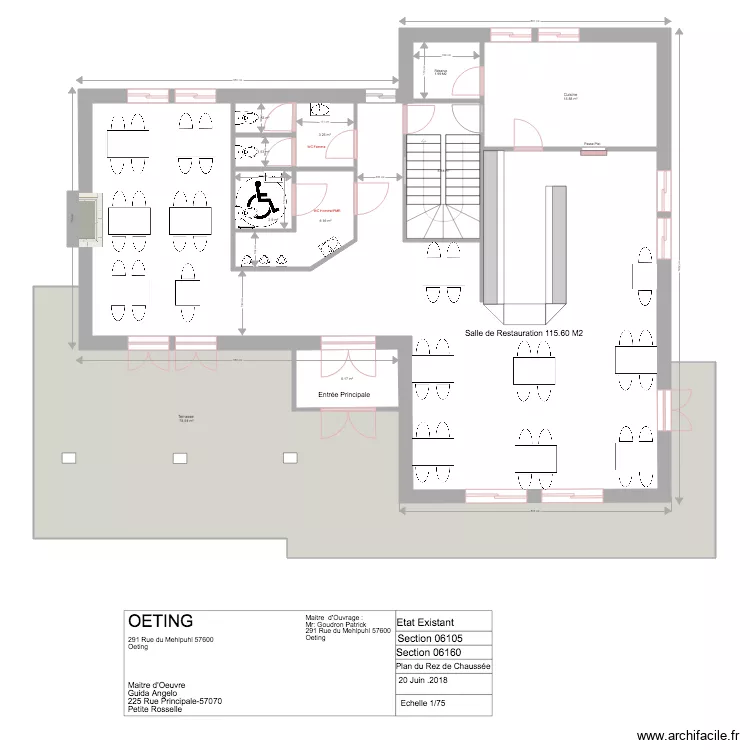 gaudron patrik. Plan de 
