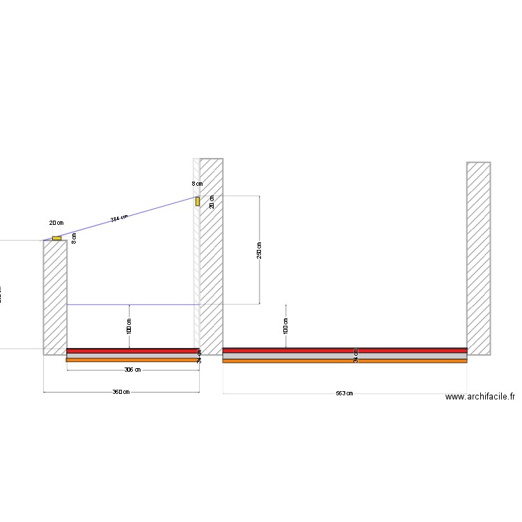 face ouest coupe V 3.1. Plan de 0 pièce et 0 m2