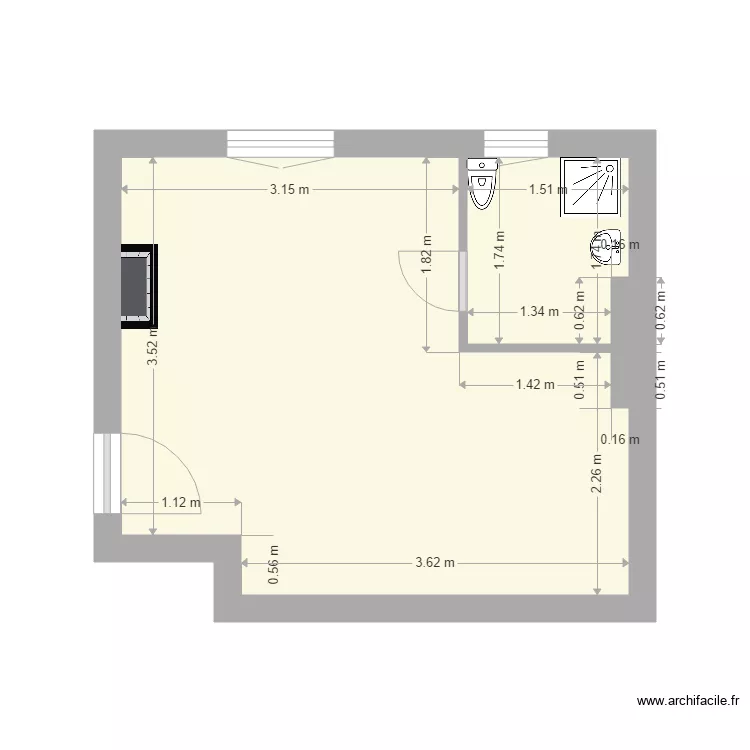 130 Saint Maur 2. Plan de 