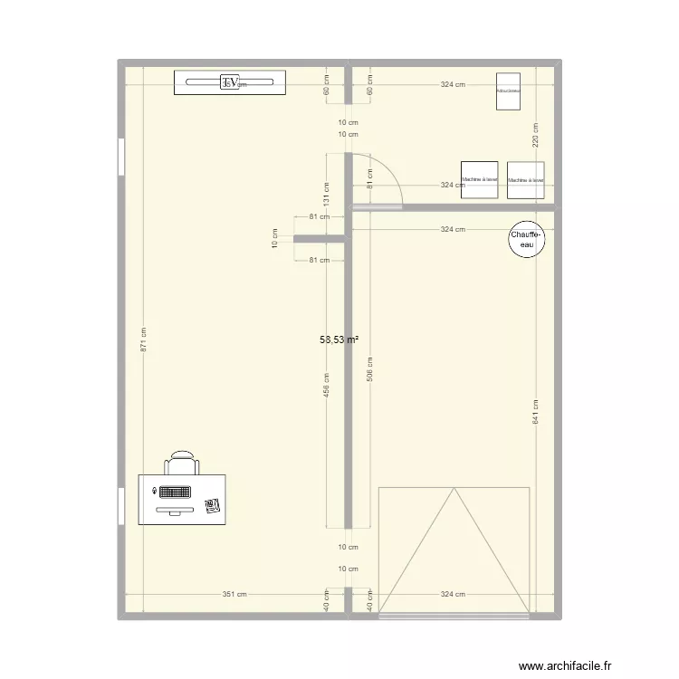 GARAGE. Plan de GARAGE. Plan de