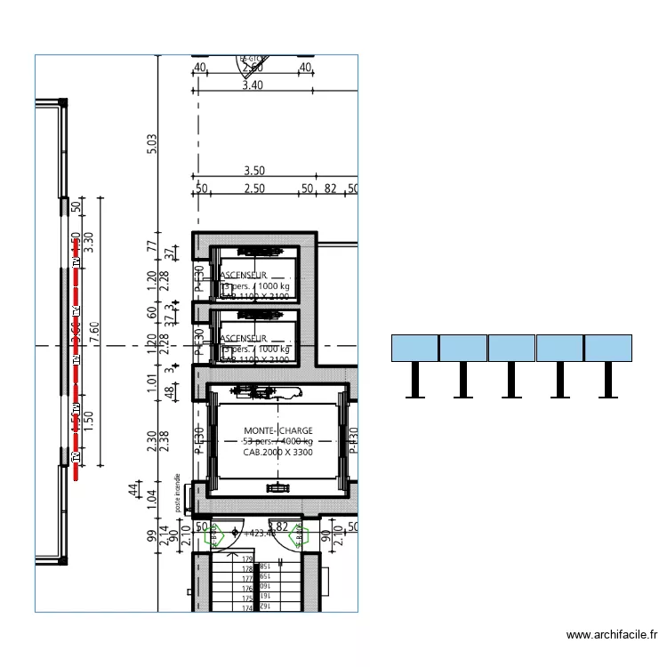 &eacute;cran accueil FTI Spark PLO. Plan de 