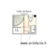 Salle de bains 90x90 Allia