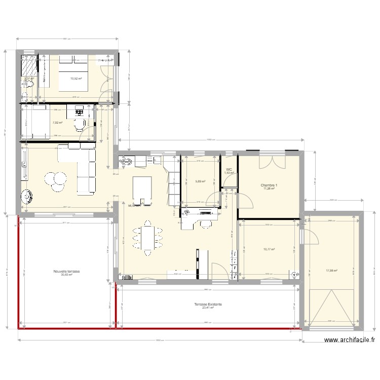 Maison v2. Plan de 0 pièce et 0 m2