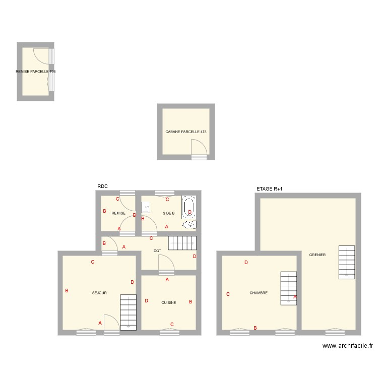 MENEGATTI. Plan de 0 pièce et 0 m2