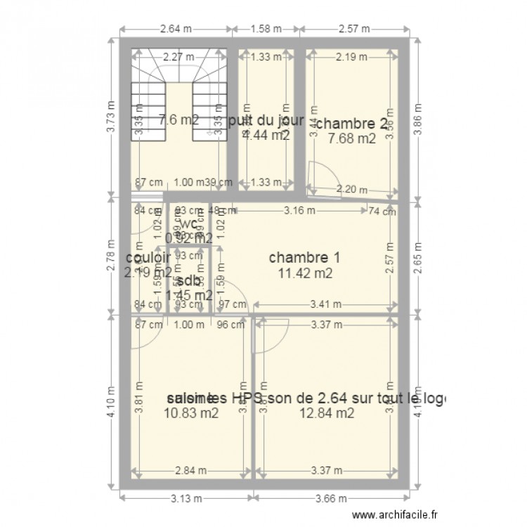 plan marc dedieux. Plan de 0 pièce et 0 m2