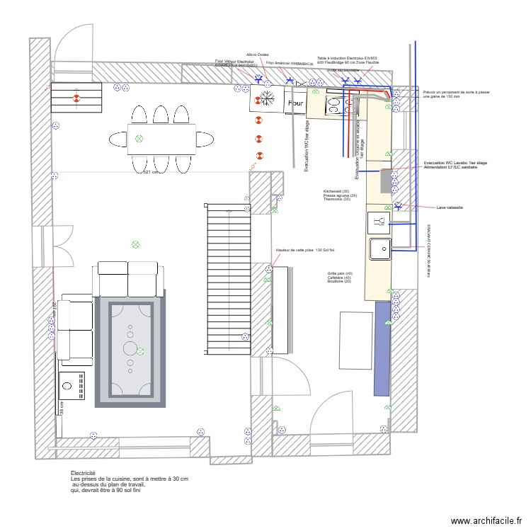 Cuisine_Marsanne Plomberie et Electricité. Plan de 0 pièce et 0 m2