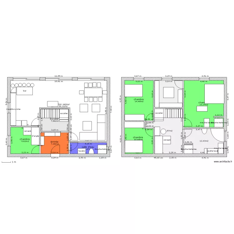 maison dersim. Plan de 