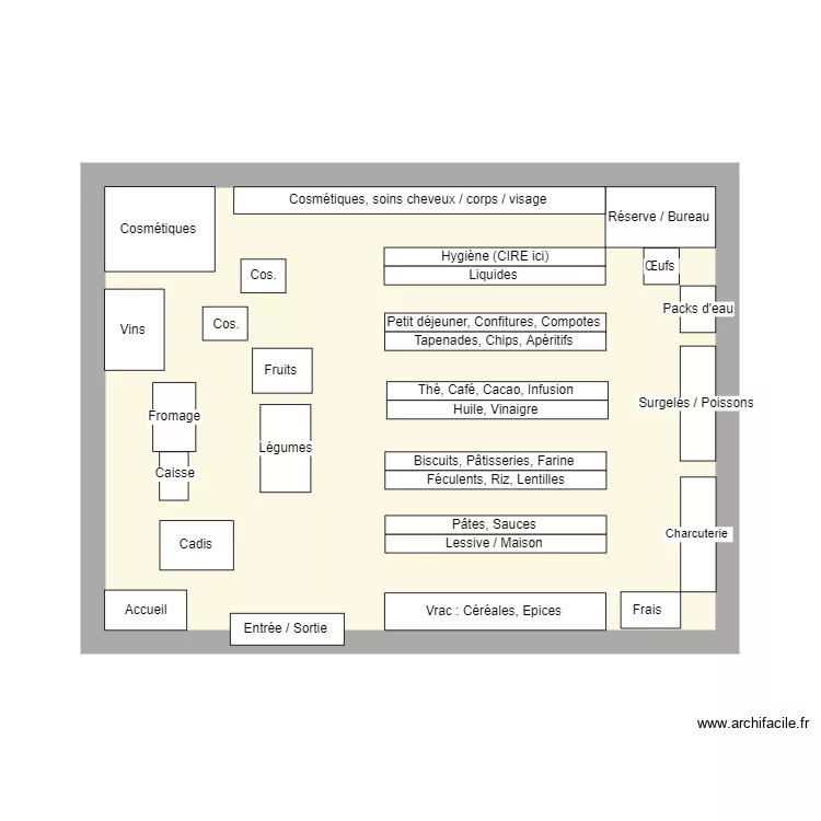 Plan de masse Avicenne . Plan de 