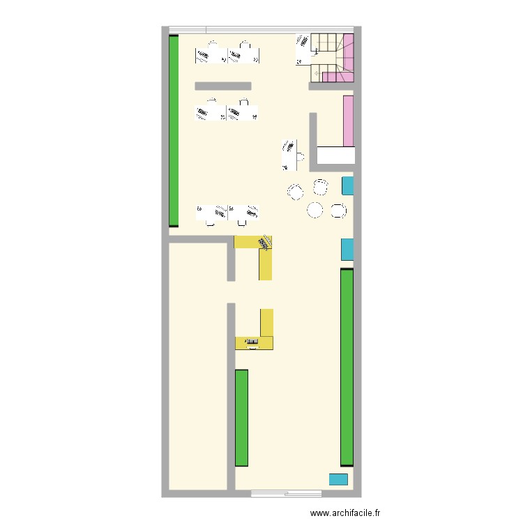 Optic 2000 ré de chaussée. Plan de 0 pièce et 0 m2