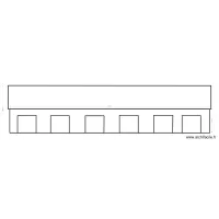 Facade OUEST actuelle salle