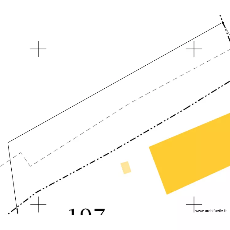 plan terrain. Plan de 