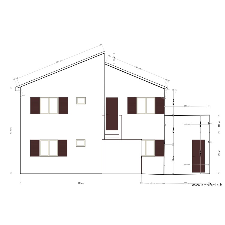 facade 4b. Plan de 0 pièce et 0 m2