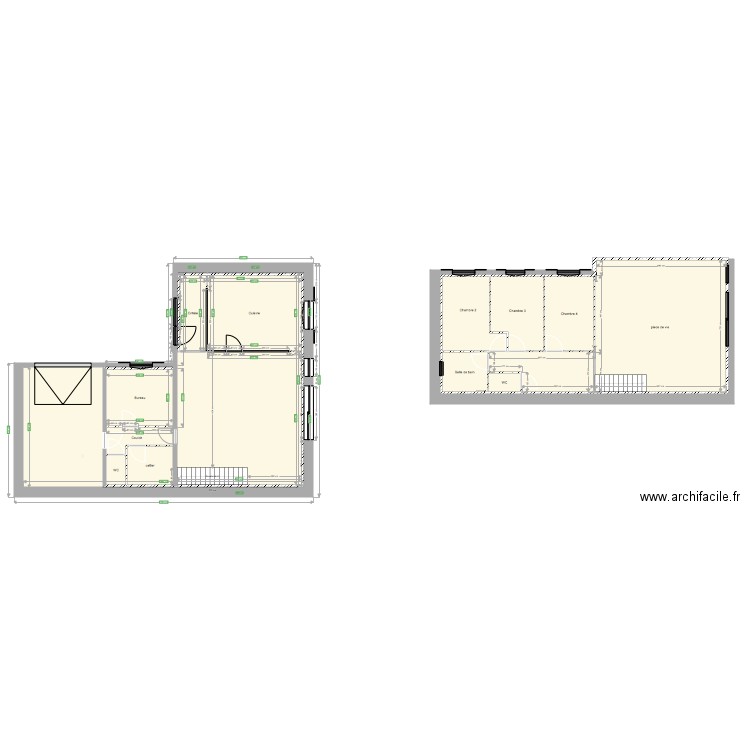 grange 1. Plan de 0 pièce et 0 m2