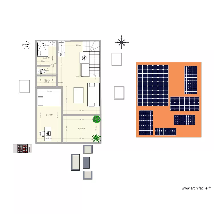 GENEVAUX. Plan de GENEVAUX. Plan de